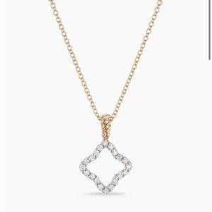 David Yurman Cable Collectibles Quatrefoil Necklace